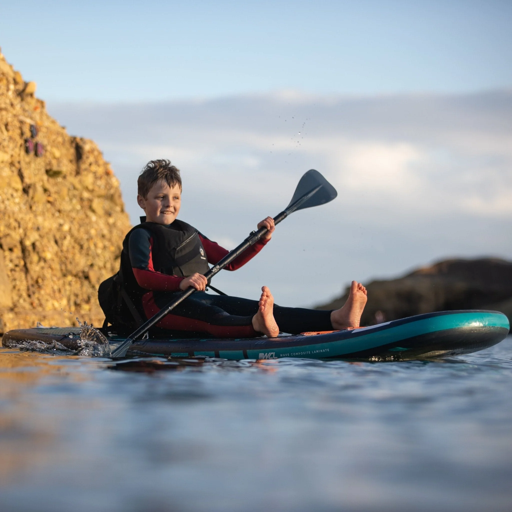 Aluminium Kids Kayak Paddle | 4 Piece - Image 4