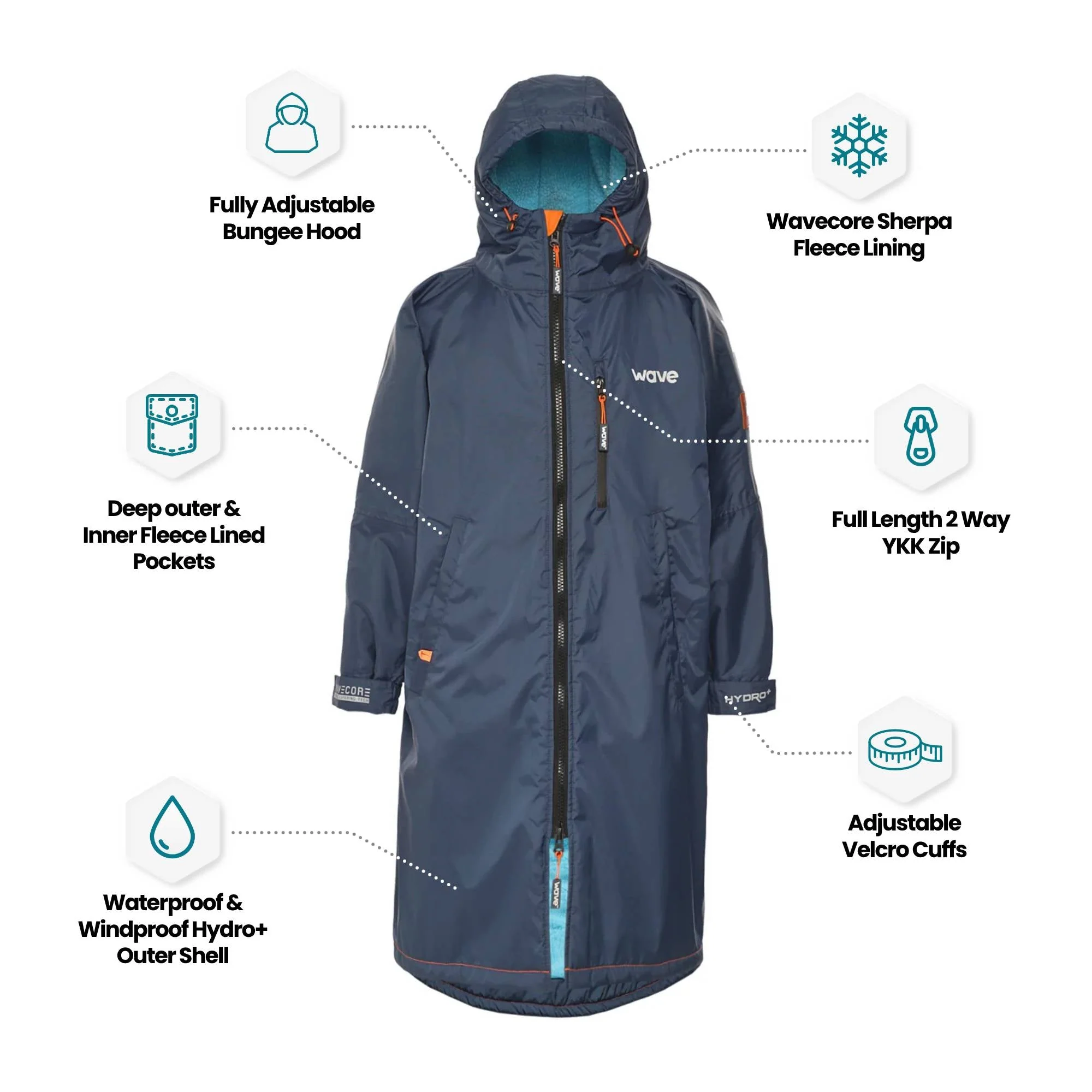 Fleece-Lined Changing Robe | Unisex - Image 24