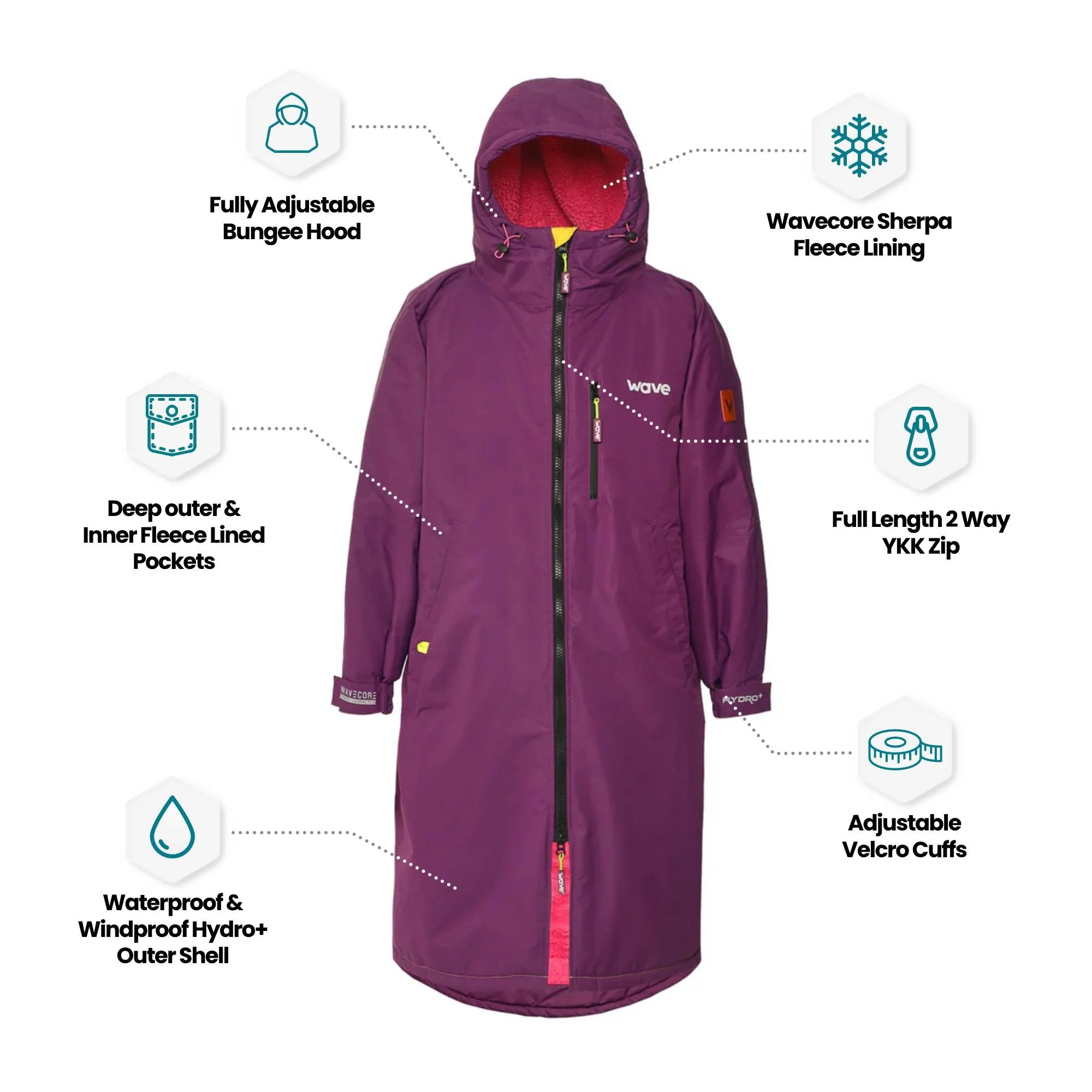 Fleece-Lined Changing Robe | Unisex - Image 31