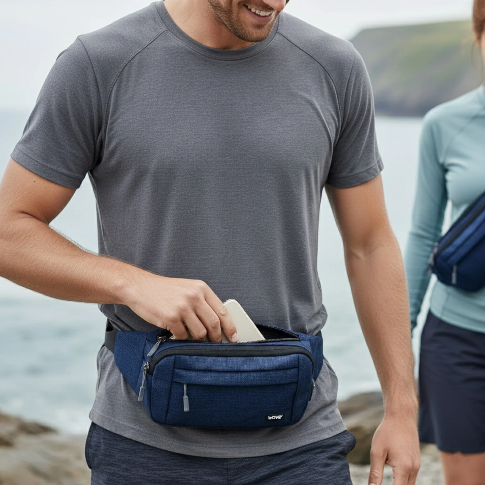 Waist Bag | Navy - Image 3