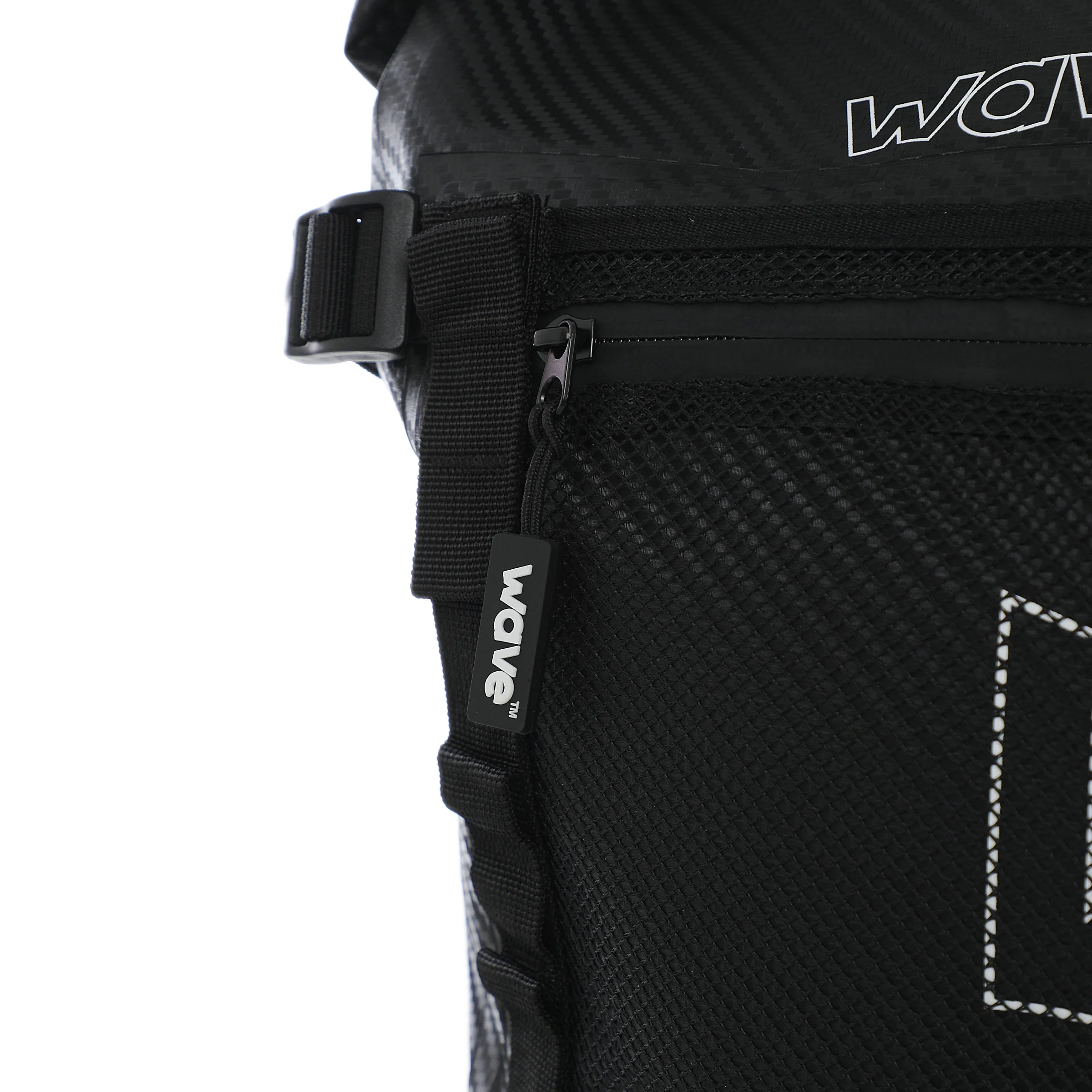 Waterproof Roll Top PVC Deck Bag | Black | 20L - Image 6