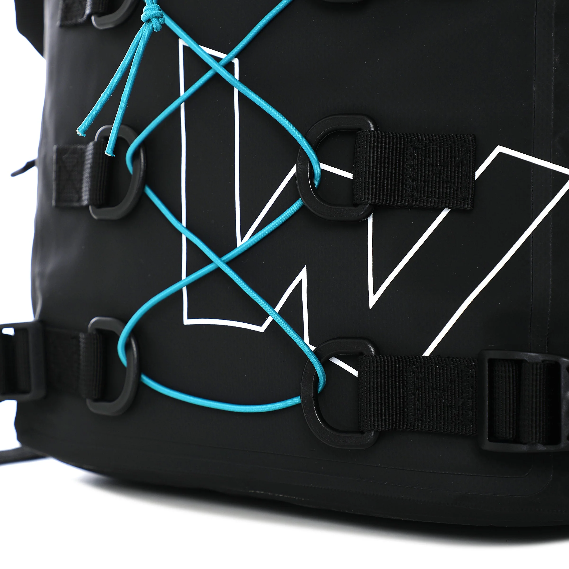 Waterproof Zipped PVC Deck Bag | Black | 20L - Image 6